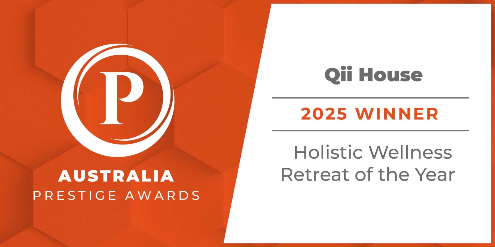 Prestige Award 2025 Winner